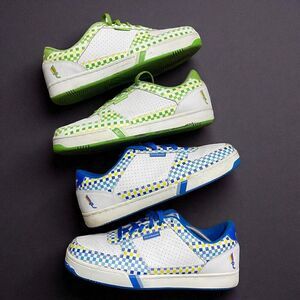 Pro Keds x Rocawear Vintage Y2K Bundle (2) Green Blue White Low Sneakers Mens 13